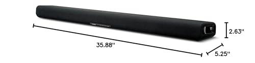 YAMAHA Yamaha SR-B30A Dolby Atmos Sound Bar with Built-in Subwoofers (Black)