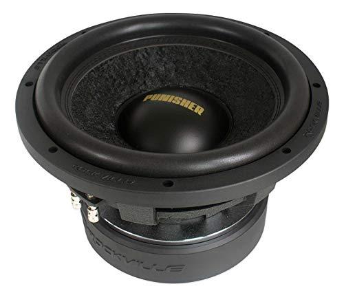 Rockville Rockville Punisher 12D2 12" 5600w Peak Car Audio Subwoofer Dual 2-Ohm Sub 1400w RMS CEA Rated, Black