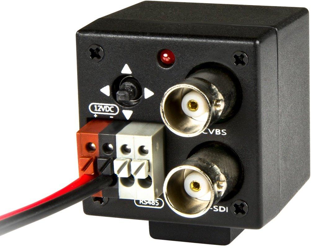 Marshall Marshall CV502-MB Full-HD 3G/HD-SDI 2.5MP Mini-Broadcast POV Camera (59.94/29.97 fps) with 3.7mm Lens, 2.5 Megapixel 1/3-inch CMOS Sensor, 16:9 Progressive Scanning System, Includes 12V Power Supply