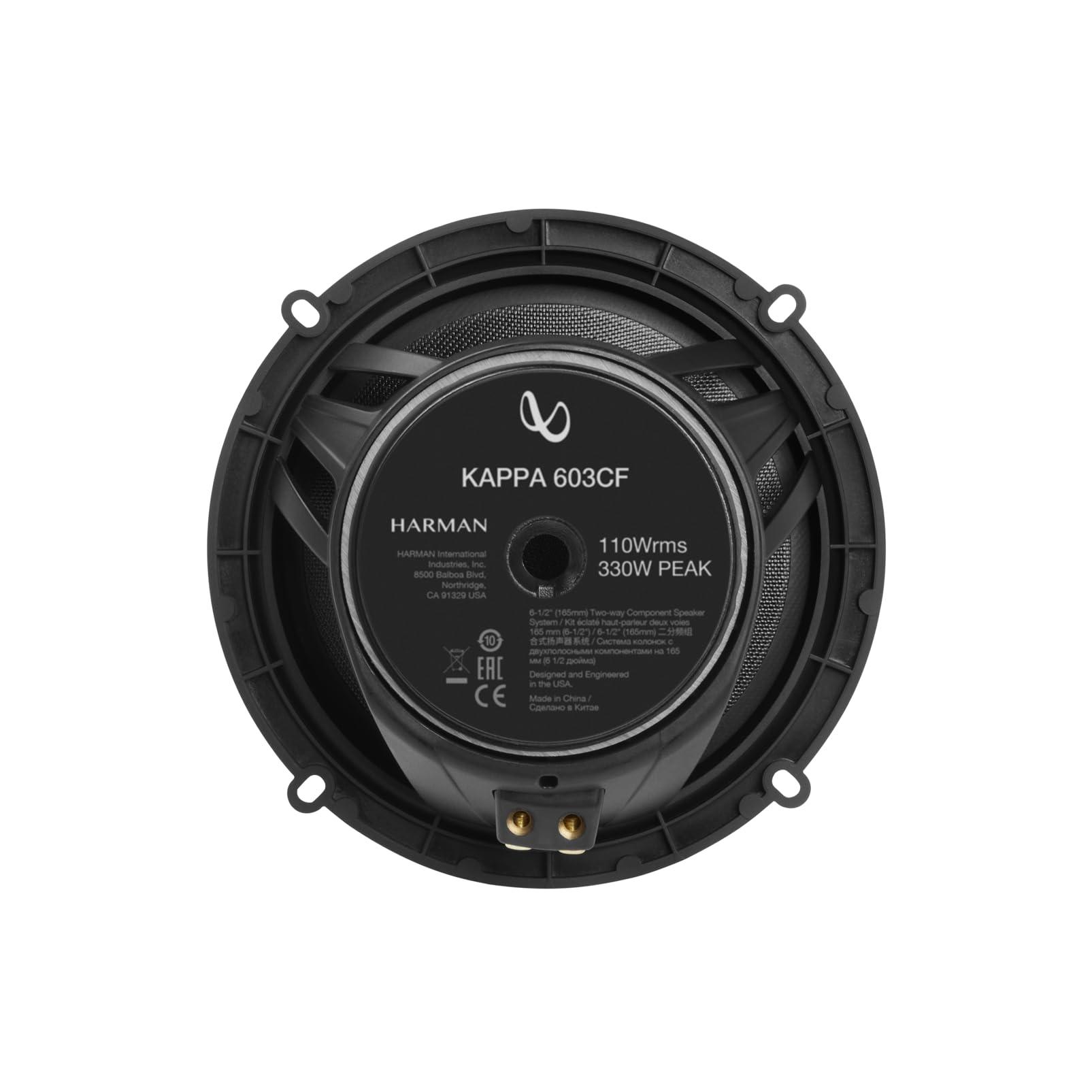 Infinity Infinity KAPPA603CF 6-1/2" (165mm) Two-Way Component Speaker System