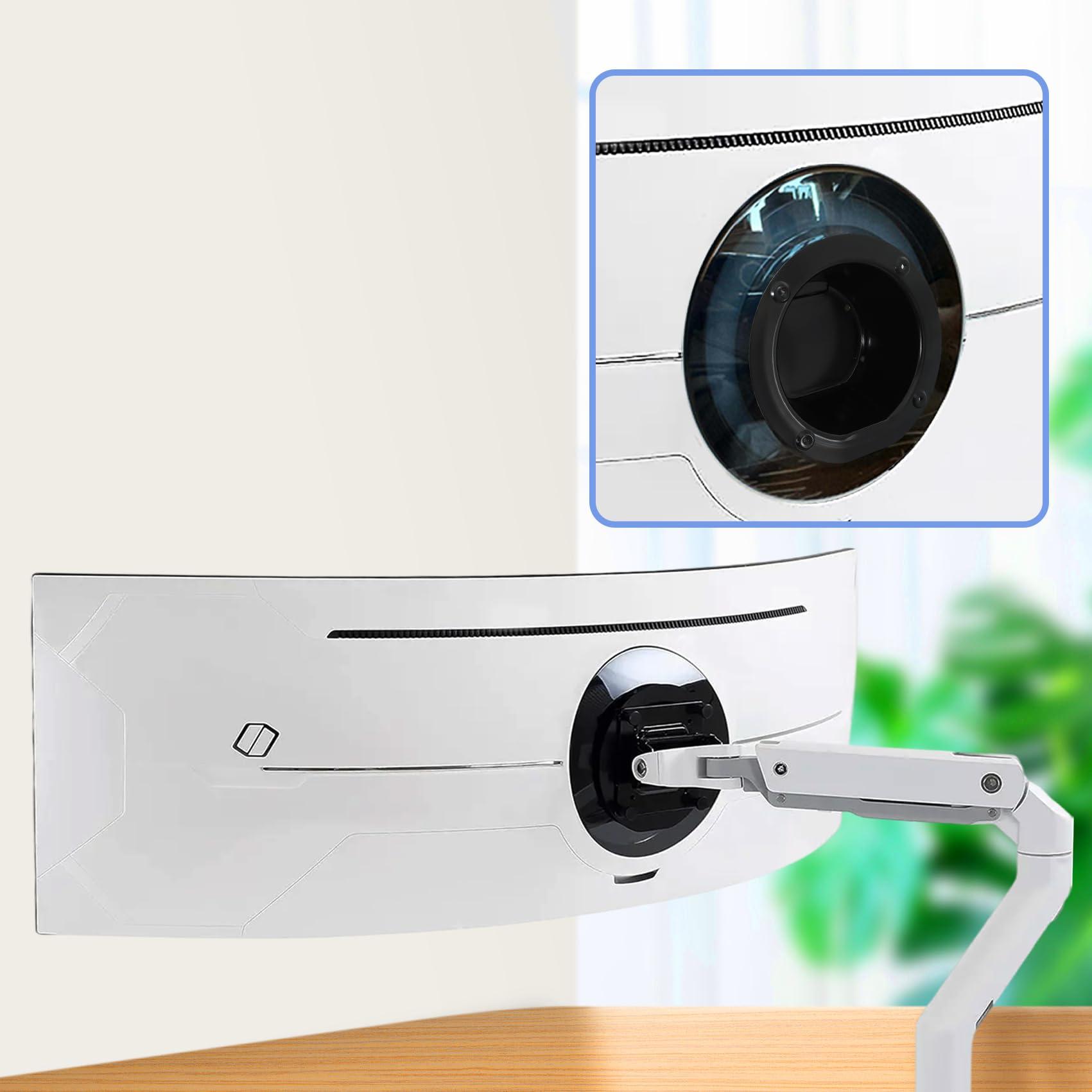 Tjweiqing Odyssey G9 Wall Mount Adapter Bracket is Only Compatible with Samsung 49 Neo Odyssey G9 Curved Monitor (Fits G95T, G97T, G95NA Monitor)