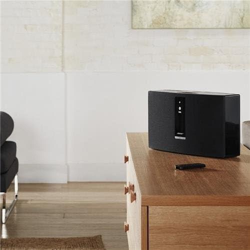 Bose Bose SoundTouch 30 wireless speaker, Compatible with Alexa, Black - 738102-1100 (Renewed)