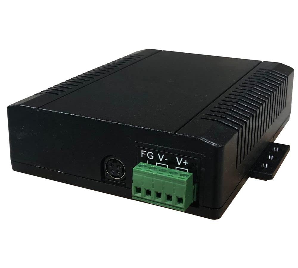 Tycon Power TP-SW5G-NC - 5 Port Unmanaged GigE Passive PoE Network Switch, 12-58VDC Wire Term Input, PoE Volt Out = Volt in, 4X Passive PoE + 1x Uplink Port