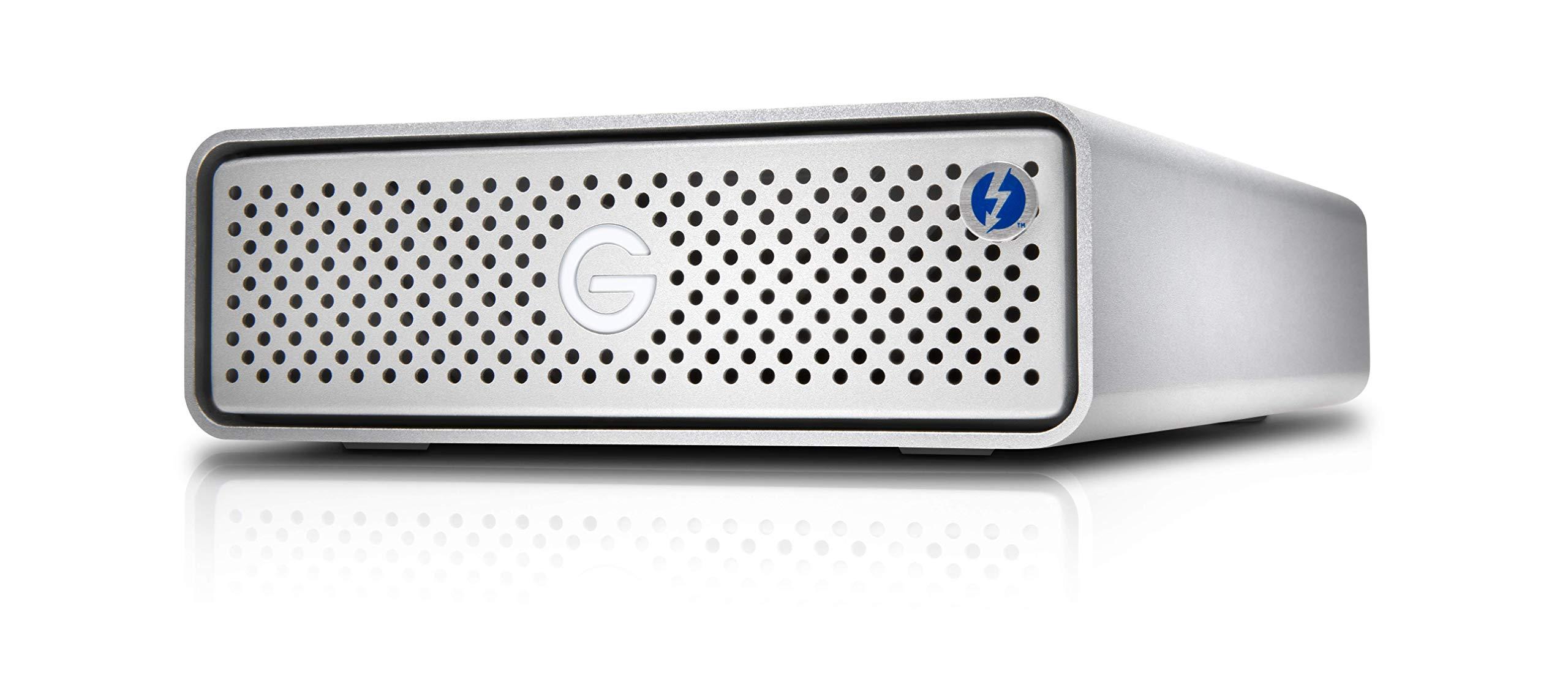 G-Technology G-Technology 18TB G-DRIVE with Thunderbolt 3 and USB-C Desktop External Hard Drive, Silver - 0G10804-1