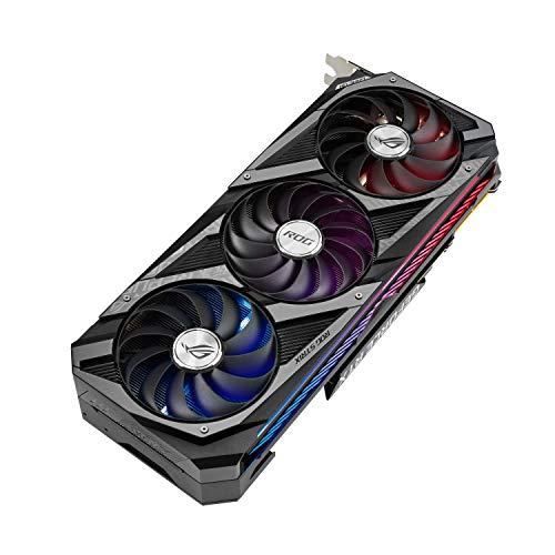 ASUS ASUS ROG STRIX NVIDIA GeForce RTX 3090 Gaming Graphics Card- PCIe 4.0, 24GB GDDR6X, HDMI 2.1, DisplayPort 1.4a, Axial-Tech Fan Design, 2.9-Slot