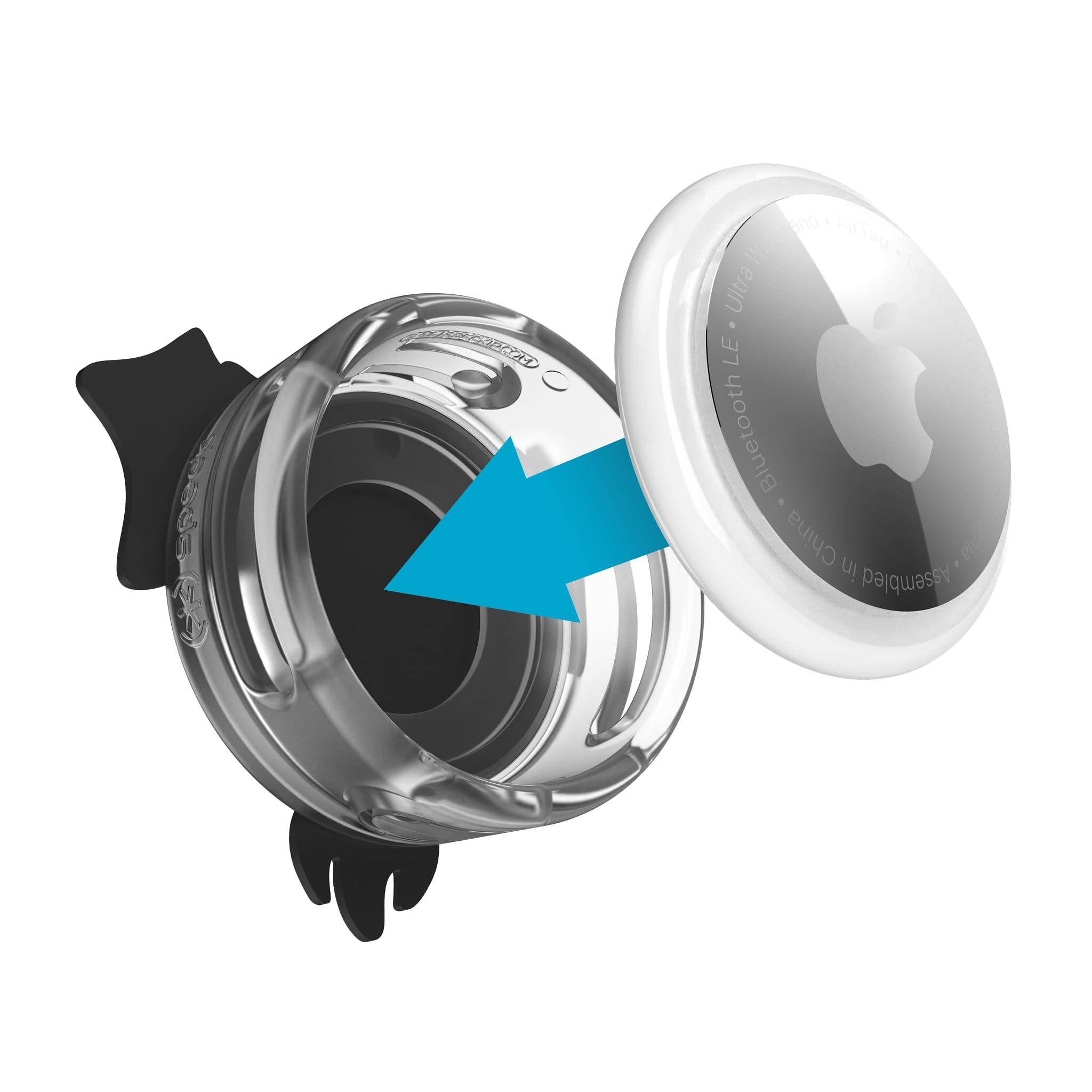 Speck Speck Tagimals Cute Cartoon Apple AirTag Holder Hidden AirTag Tracker Cases Easily Attach to Shoe or Collar 4 Fun Characters (Pack of 4)