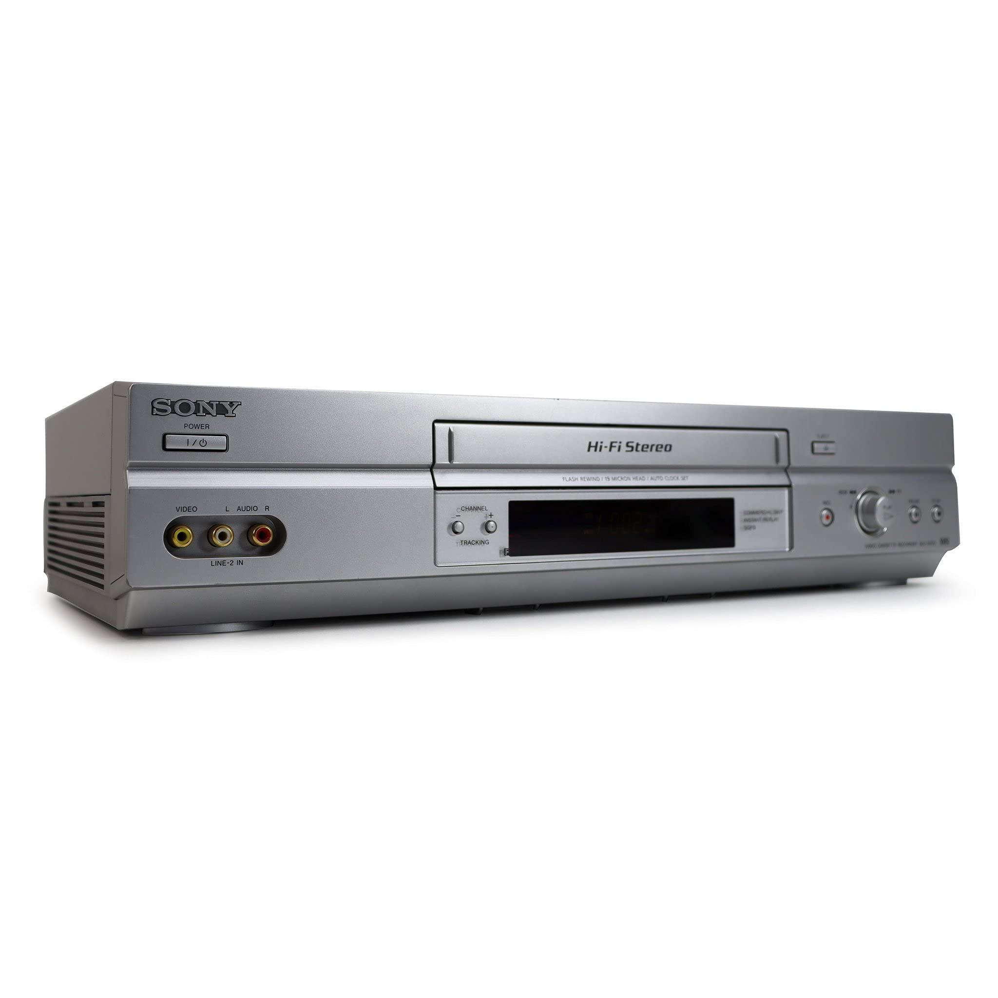 Sony Sony SLV-N750 Full Chassis 4-Head Hi-Fi VCR (Renewed)