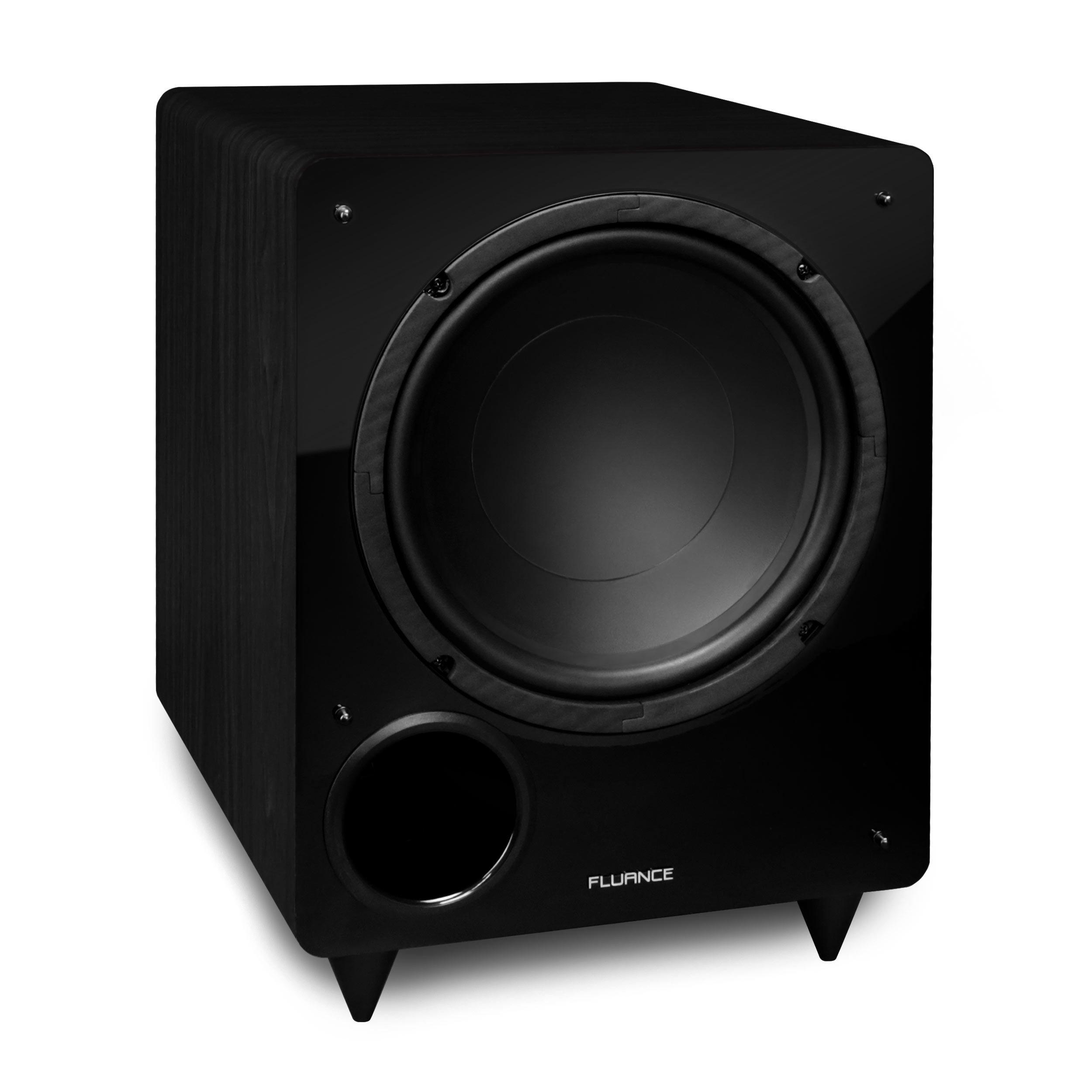 Fluance Fluance Reference Surround Sound Home Theater 5.1 Channel Speaker System including 3-Way Floorstanding Towers, Center Channel, Bookshelf Surrounds and DB10 Subwoofer - Black Ash (X851BR)