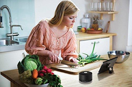 OnStage On-Stage BS4080 Mini Bluetooth Wireless Speaker with U-Mount Clamp