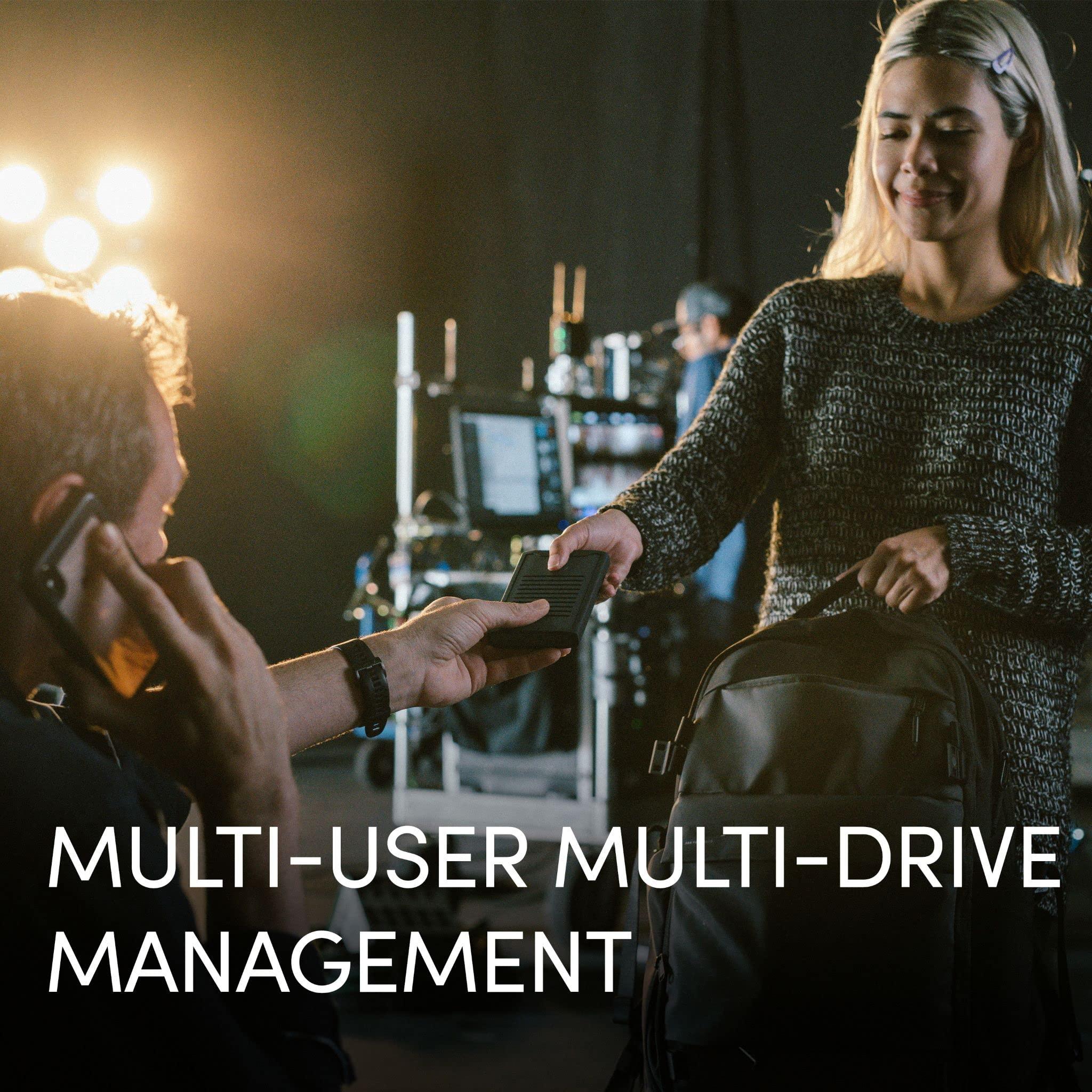 SanDisk Professional SanDisk Professional 4TB G-Drive ArmorLock SSD - Encrypted NVMe Solid State Drive, 1000MB/s, USB-C, High-Level Security, Ultra Rugged - SDPS41A-004T-GBANB