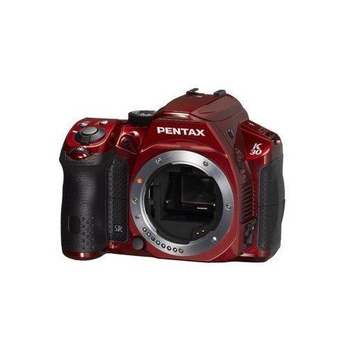 Pentax Pentax K-30 Weather-Sealed 16 MP CMOS Digital SLR with 18-55mm Lens (Red)