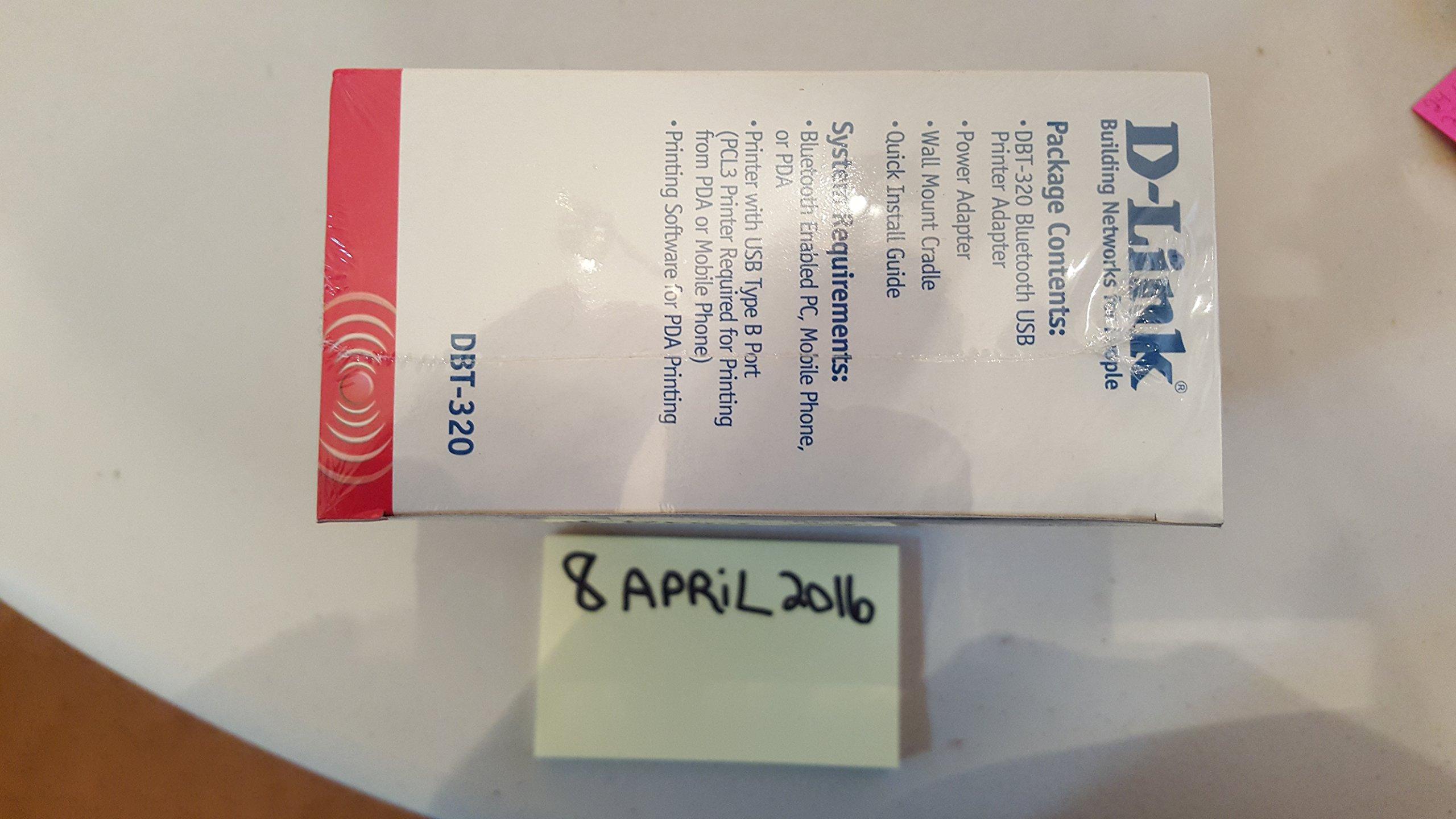 D-Link D-Link DBT-320 Bluetooth USB Adapter Printer Adapter