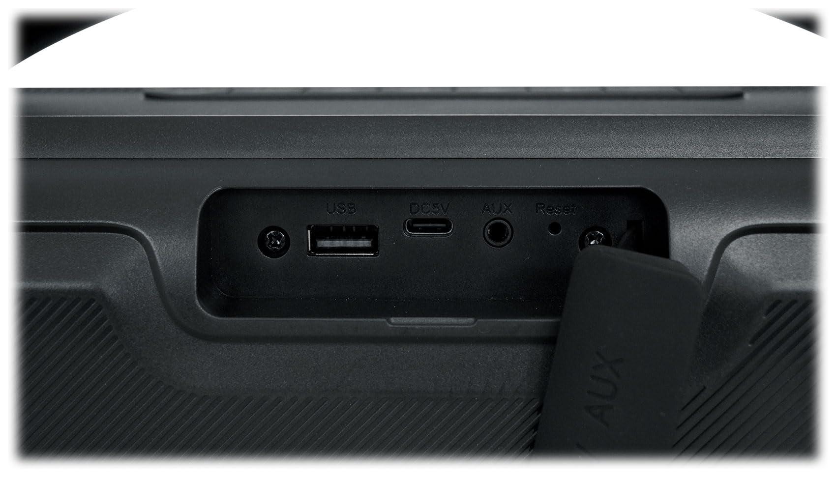 Rockville Rockville GO Party MAX BASS Large Portable LED Bluetooth Speaker w/Wireless Link