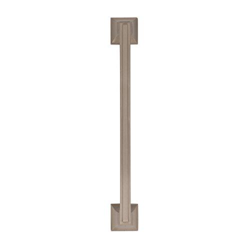 Amerock Amerock | Appliance Pull | Satin Nickel | 8 inch (203 mm) Center to Center | Mulholland | 1 Pack | Drawer Pull | Drawer Handle | Cabinet Hardware