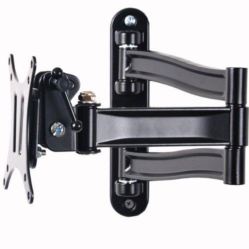 VideoSecu VideoSecu TV Wall Mount Articulating Arm Tilt Swivel Bracket for Most 19-39" TV Monitor Display VESA 100X100 75X75 up to 33LBS ML15B A28