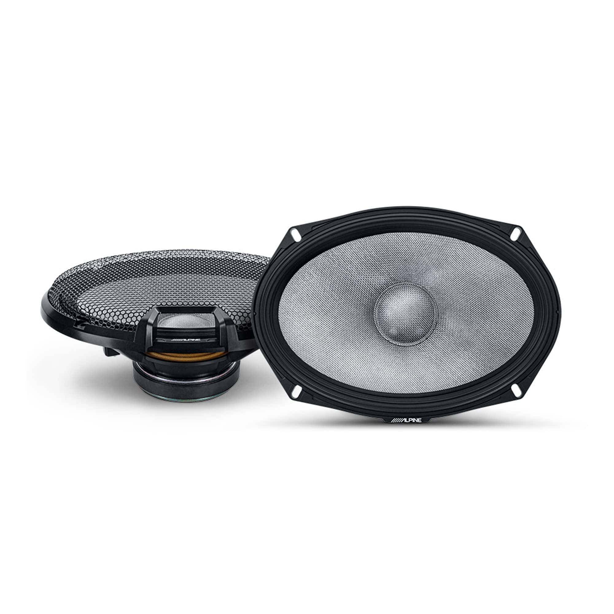 Alpine Alpine R2-S69C 6x9 R-Series High-Resolution 2-Way Component Speaker Set, Pair