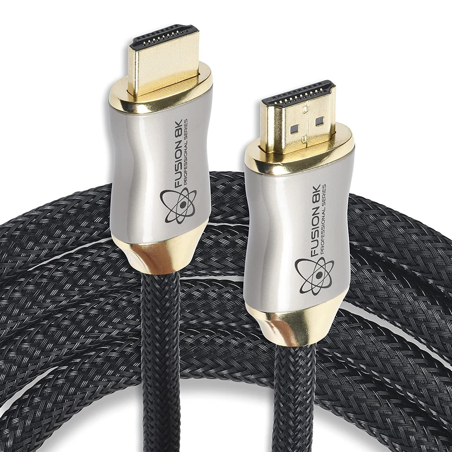 Fusion8K Fusion8K Buy 2 Black HDMI Cables & Get One White HDMI Cable