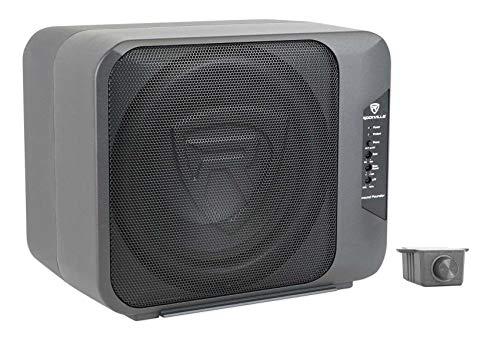 Rockville Rockville Ground Pounder 800 Watt Powered Dual 10" Loaded Car Subwoofer+Amp Kit