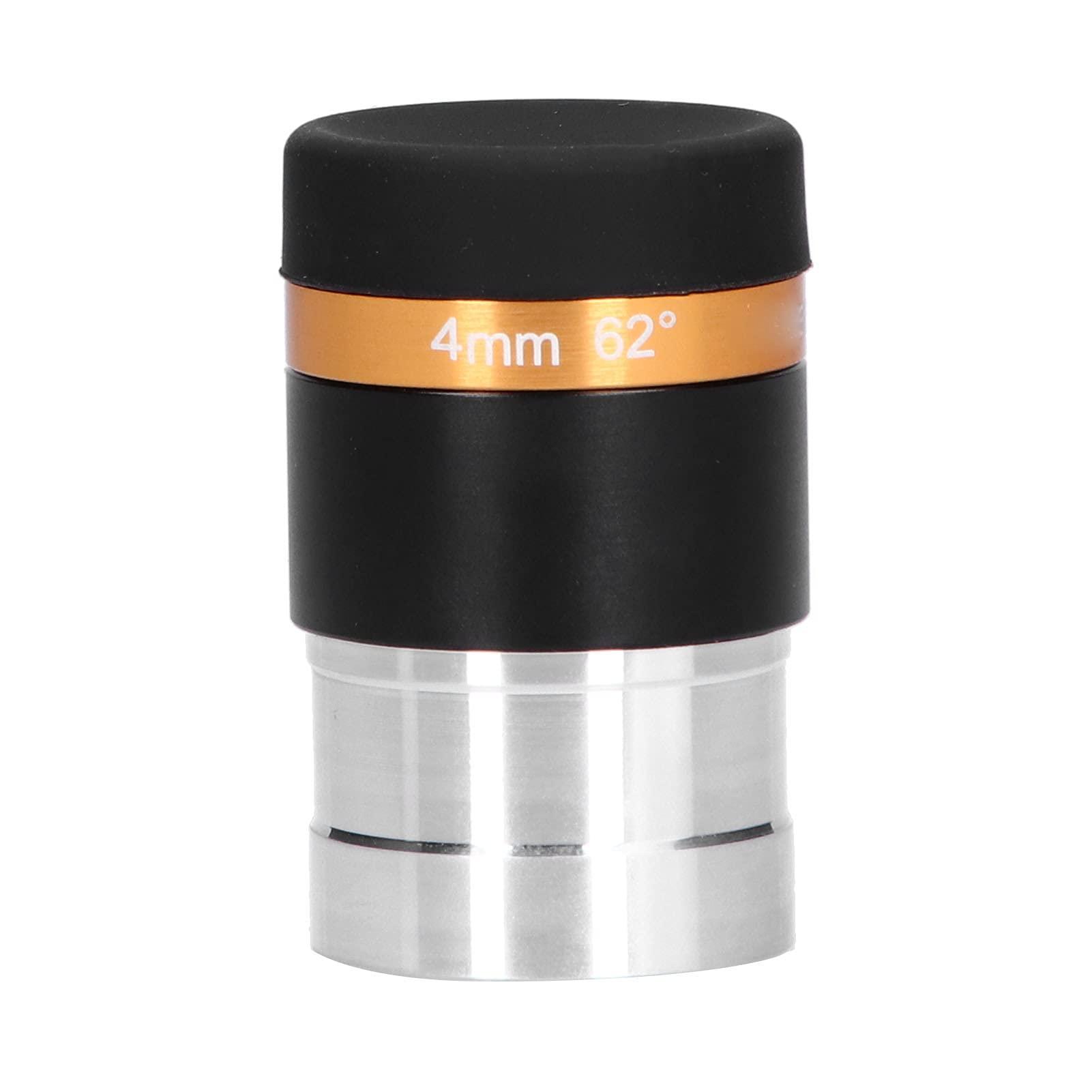 EVTSCAN EVTSCAN Eyepieces 4mm Telescopes Lens Wide Angle 62 Degree Aspheric Eyepiece HD Fully Coated Telescope Accessory for 1.25 inches Astronomic Telescopes(4 mm)