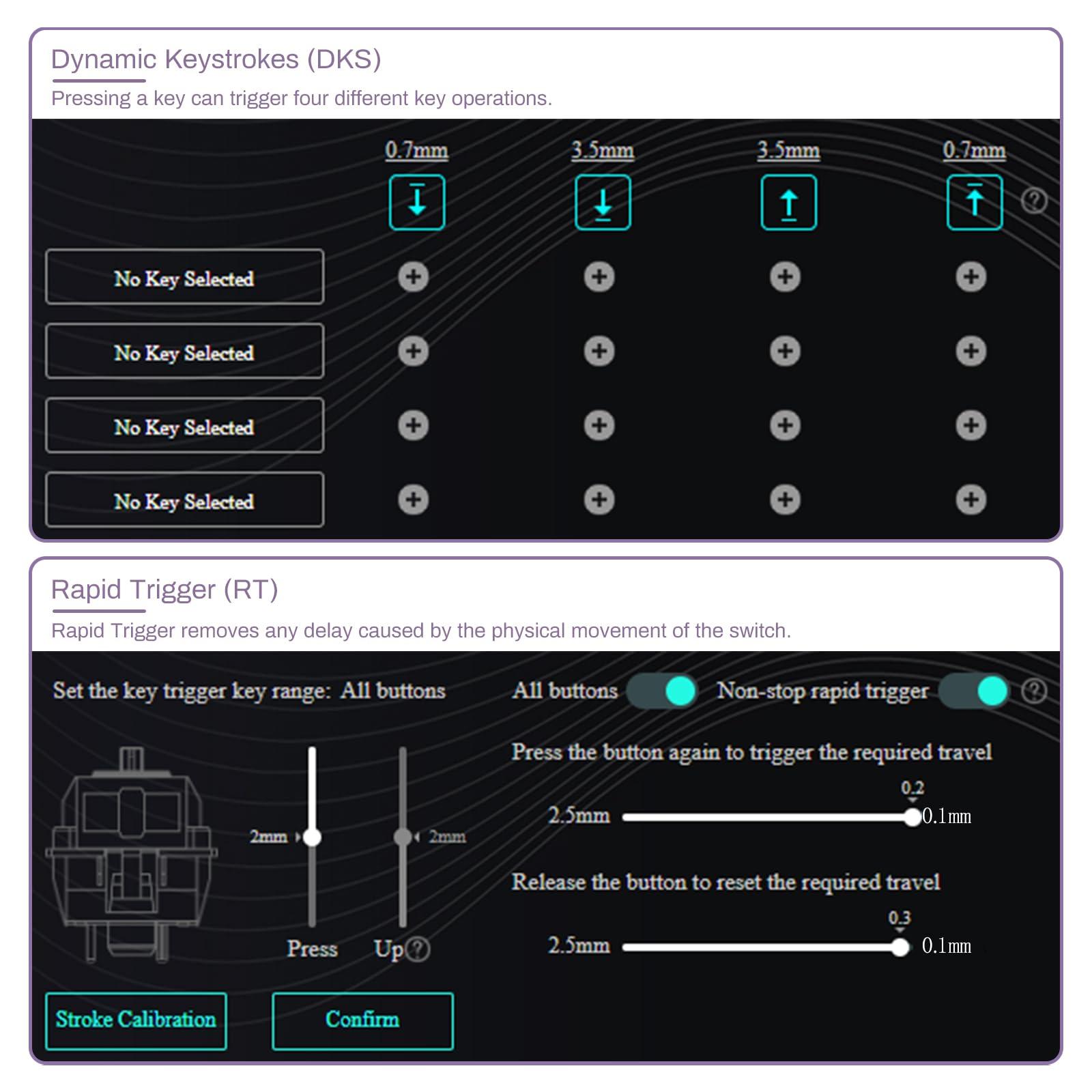 Akko Akko Magnetic Switches Rapid Trigger Gaming Keyboard, MOD007B HE PC World Tour Tokyo Wired/Wireless 75% 8k Polling Rate Mechanical Keyboard with Knob, RGB Backlit Creamy Yellow Magnetic Switch