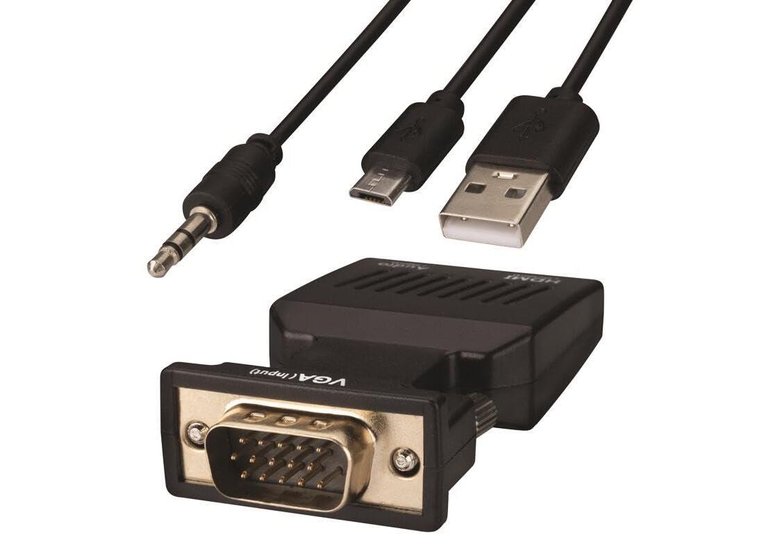 Monster VGA TO HDMI CNVTR BLACK