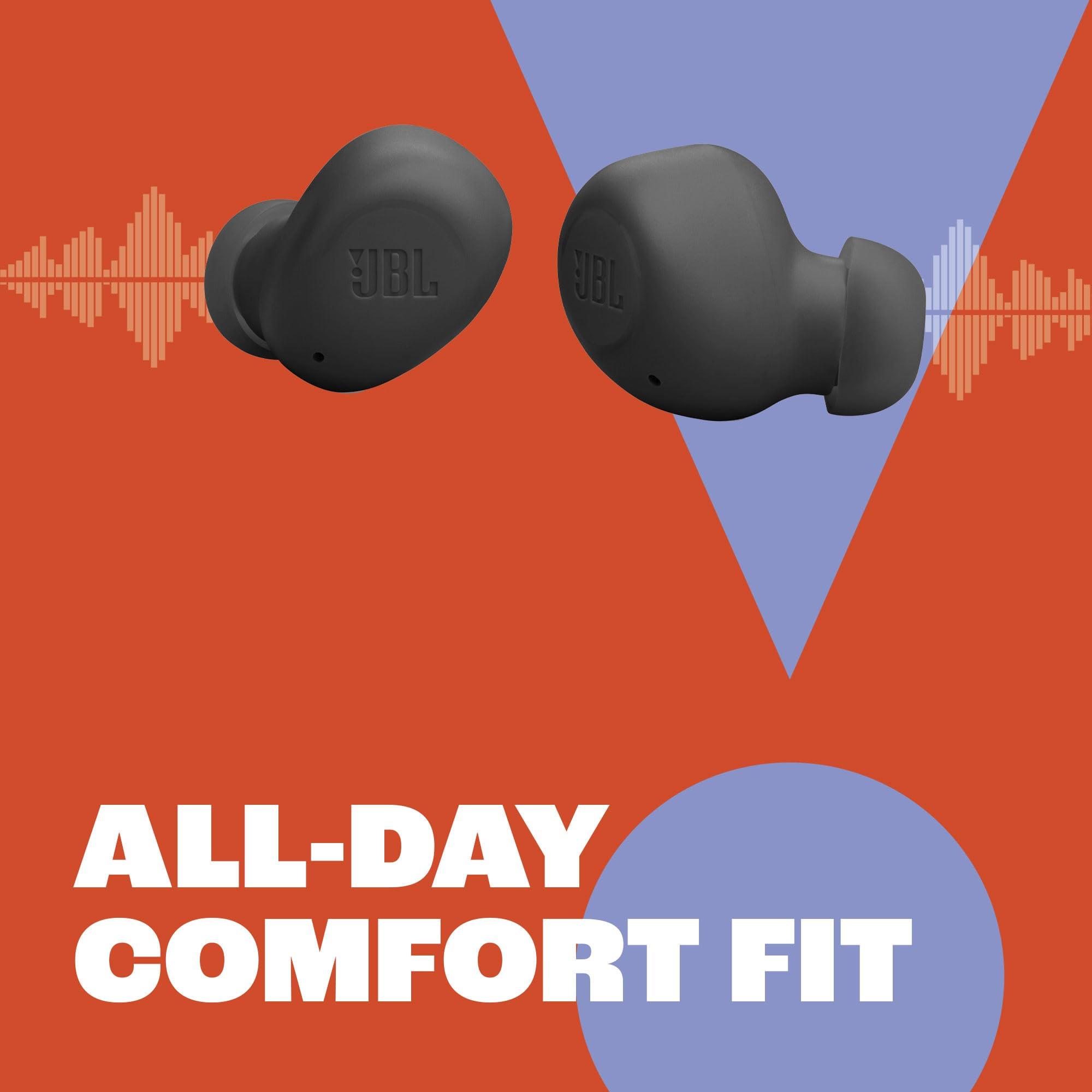 JBL JBL Vibe Buds True Wireless Earbuds - Black (Renewed)