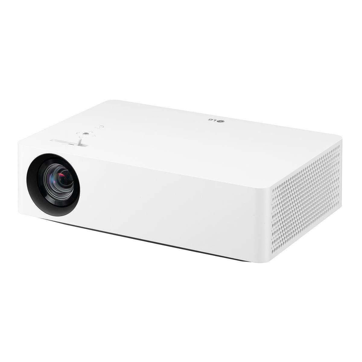LG LG CineBeam UHD 4K Projector HU70LA - DLP Home Theater Smart Projector with Alexa Built-In, White