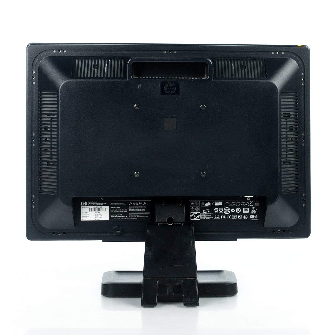 HP HP LE1901w Black 19in Screen 1440 x 900 Resolution Renewed LCD Flat Panel Monitor (Renewed)