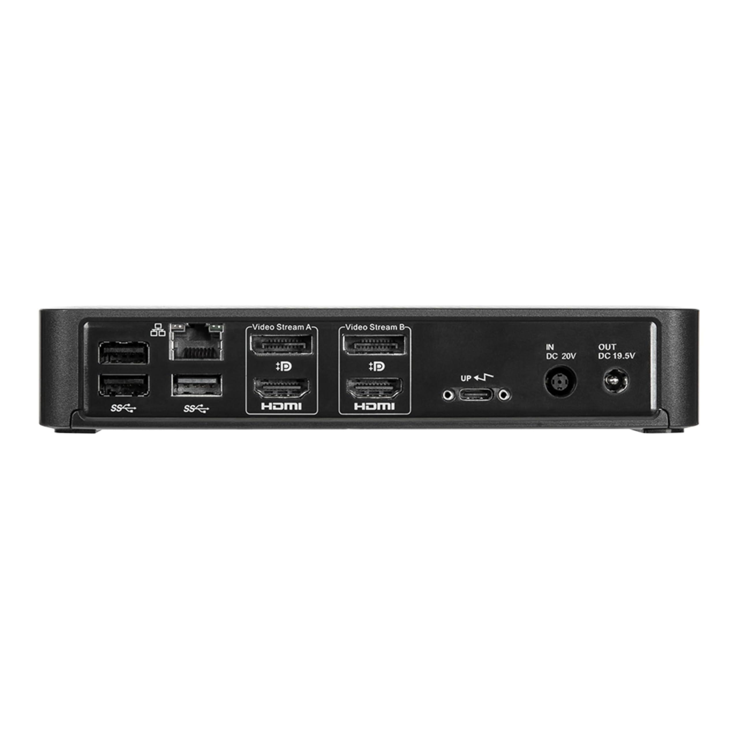 Targus Targus USB-C Docking Station, Universal USB-C DV4K, Dual Monitor, HDMI, 100W Power Delivery - Black (DOCK182EUZ)