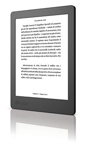 Kobo Kobo Aura - eBook reader - 4 GB - 6"(N236-KU-BK-K-EP)
