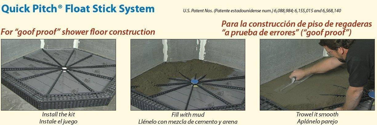 GOOF PROOF SHOWER GOOF PROOF SHOWER QPK-101 Quick-Pitch Standard Shower Kit