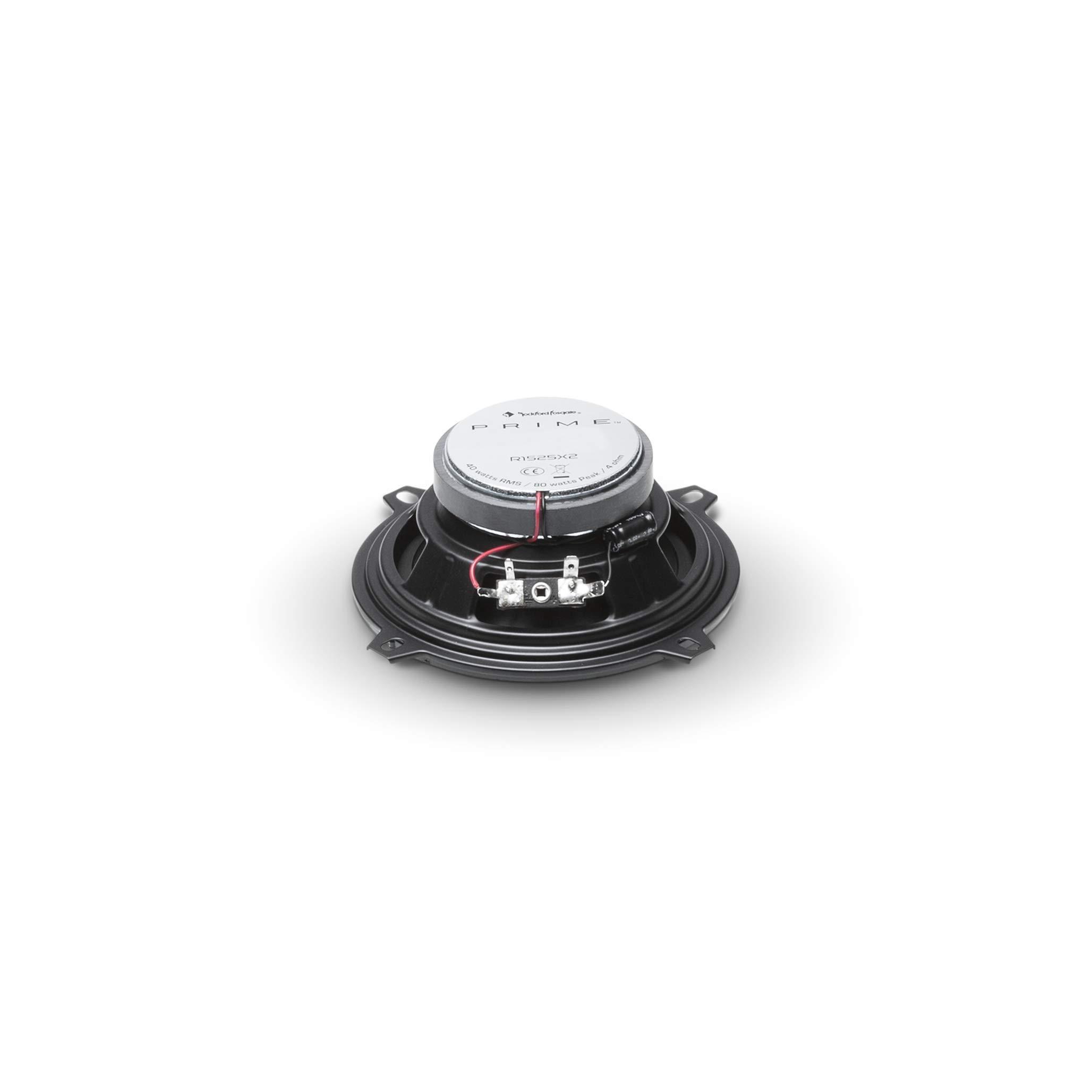 Rockford Fosgate Rockford Fosgate Prime R1675X2 6.75\" 2-Way Full Range Coaxial Speakers (Pair)