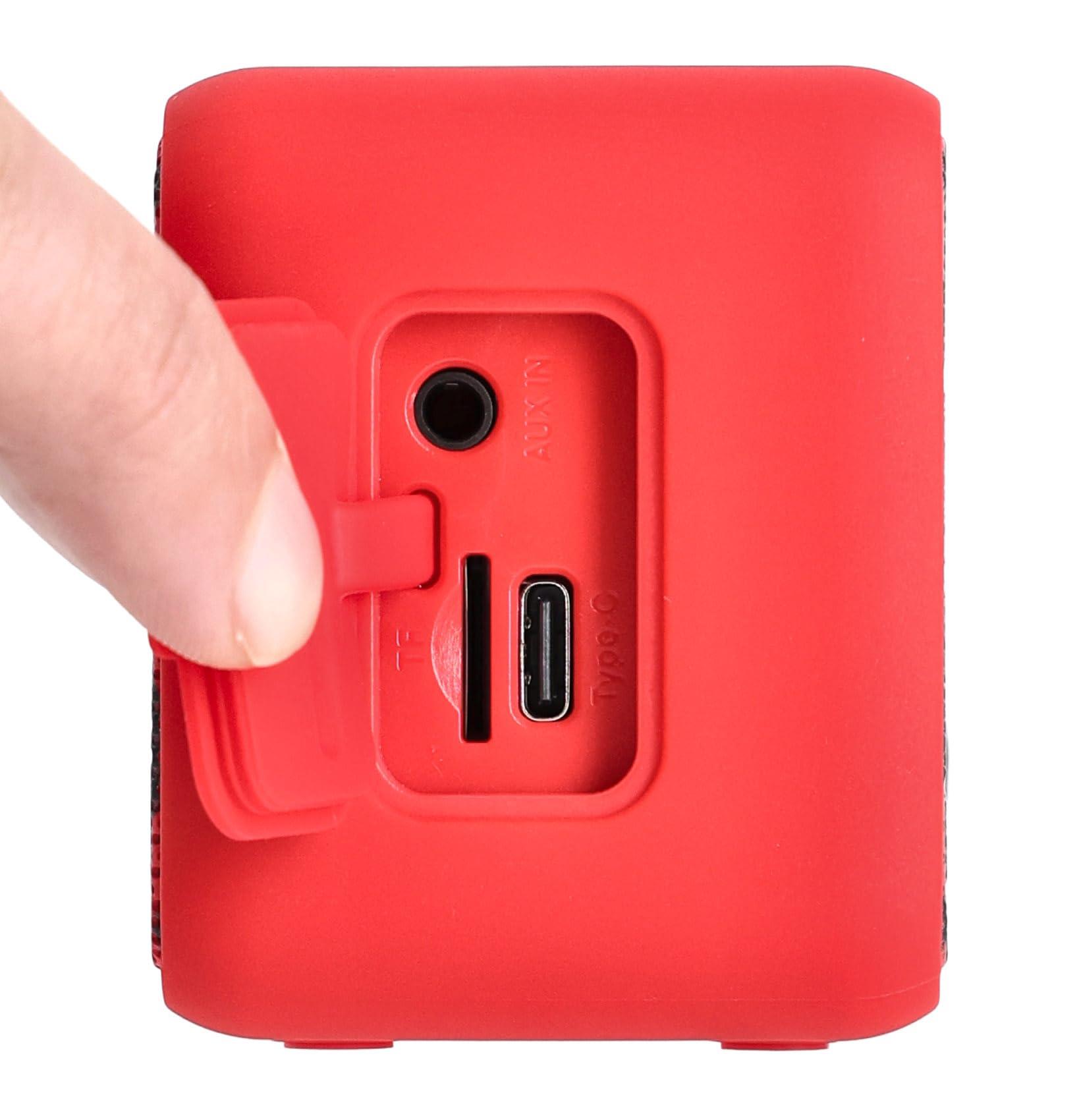 Rockville Rockville (2) Faze Red 50w Portable Bluetooth Speakers w/TWS Wireless Linking