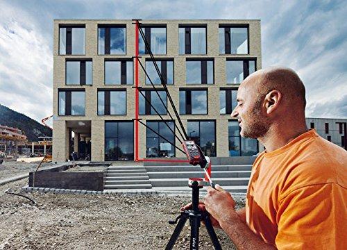 Leica Geosystems Leica Geosystems Leica DISTO E7500i 660ft Laser Distance Measure w/Bluetooth & DISTO Sketch iPad iPhone App, Black/Red