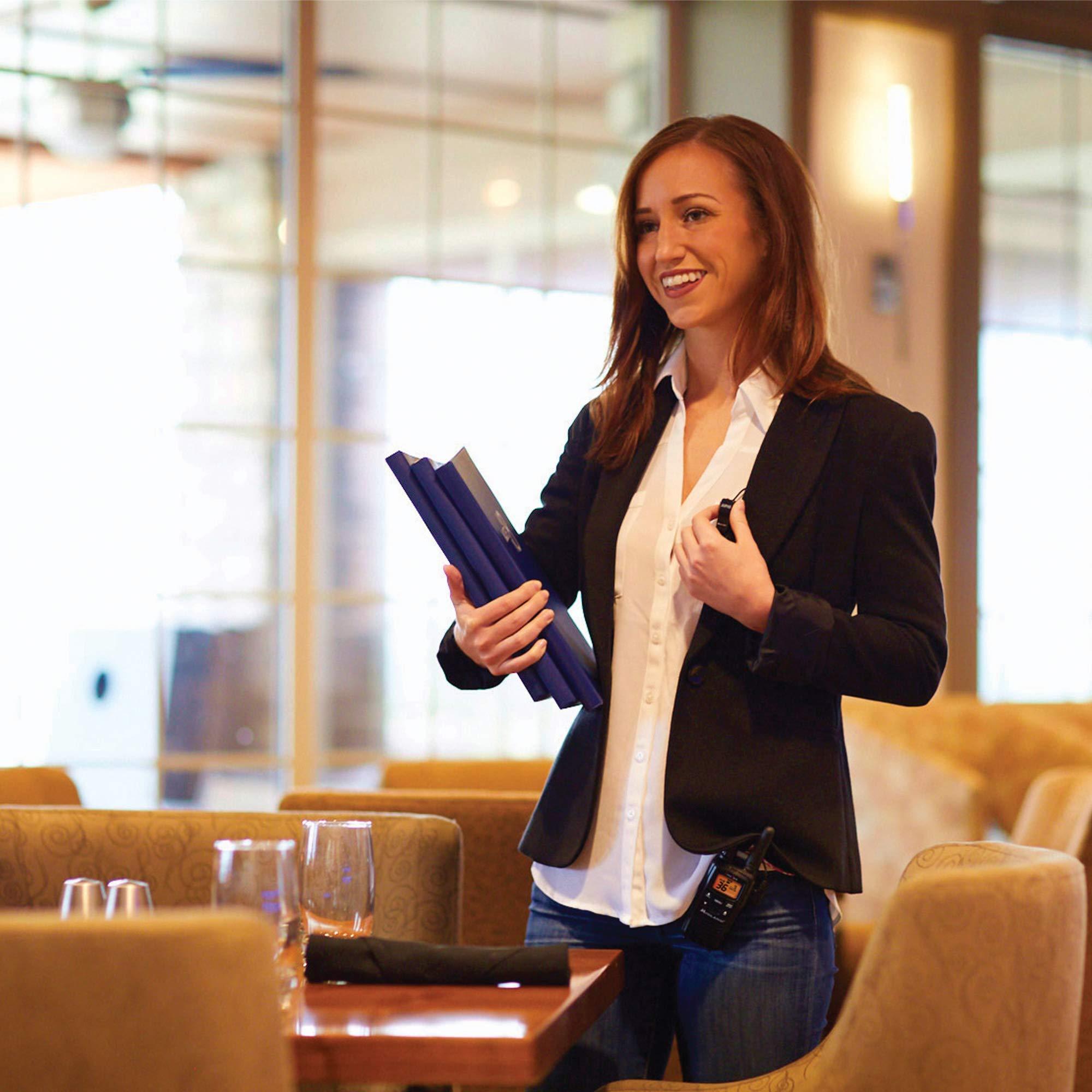 Midland Midland LXT600VP3 36 Channel FRS Two-Way Radio - Up to 30 Mile Range Walkie Talkie - Black (Pack of 10)