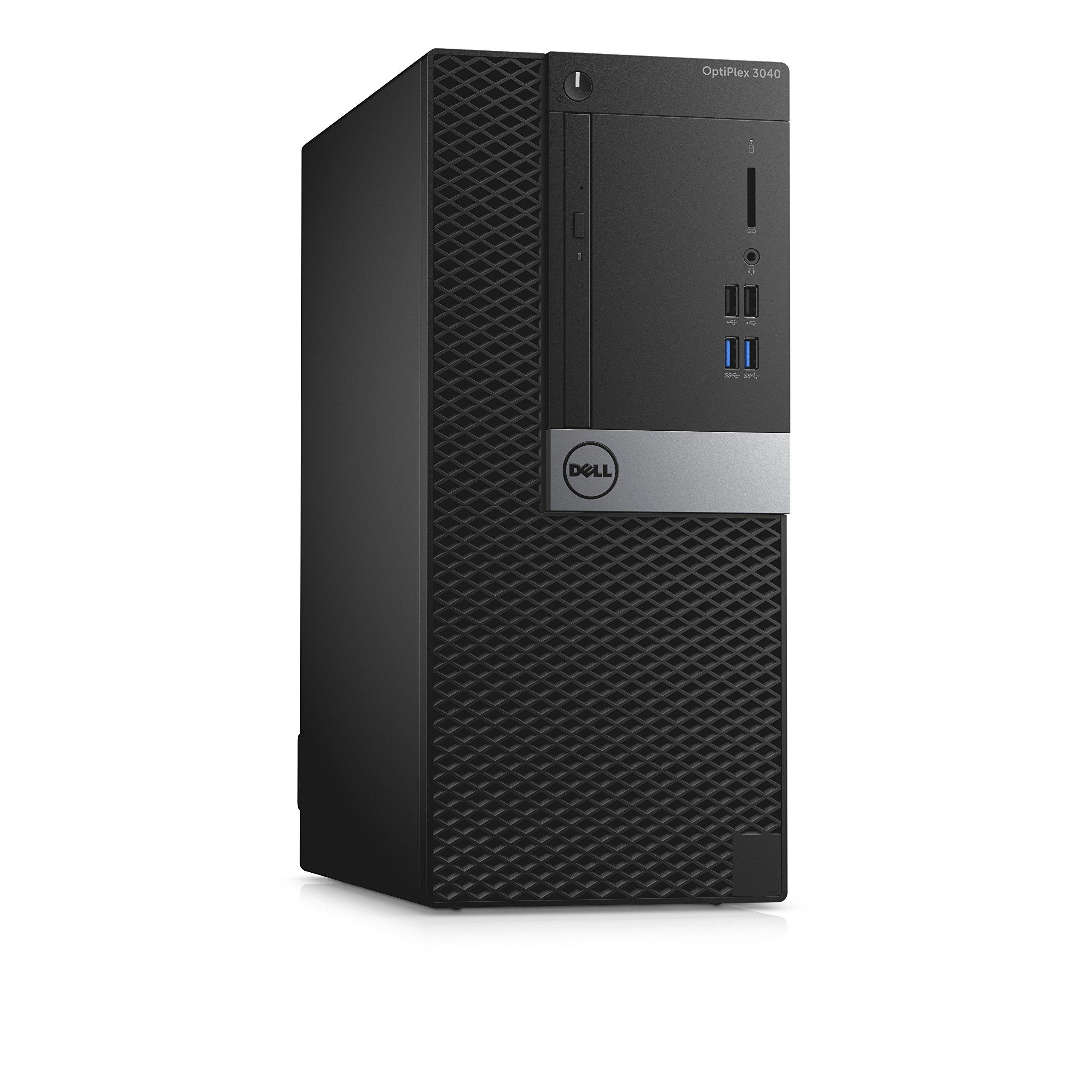 Dell Dell M0NKD OptiPlex 3040 MT (Intel Core i5-6500, 8GB 1600MHz DDR3L RAM, 500GB HDD, Windows 10 Pro, Black)