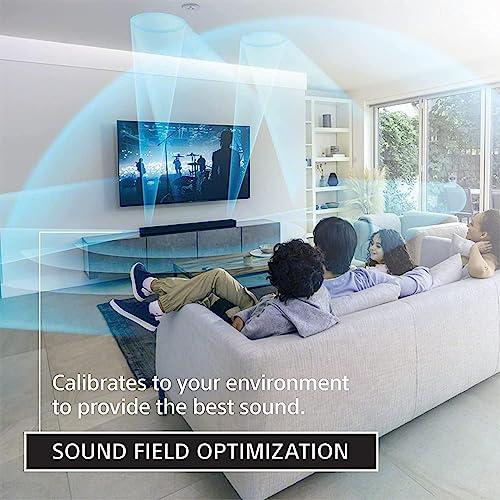 Sony Sony HT-A5000 5.1.2ch Dolby Atmos Sound Bar Surround Sound Home Theater with DTS:X and 360 Spatial Sound Mapping, works with Alexa and Google Assistant,Black