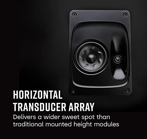 Polk Audio Polk Audio Legend L900 Height Module for L600/L800 Tower Speakers - New Pinnacle Tweeter & Turbine Cone Driver, Horizontal Orientation Dolby Atmos, DTS:X, IMAX Enhanced Compatible (Single, Black Ash)