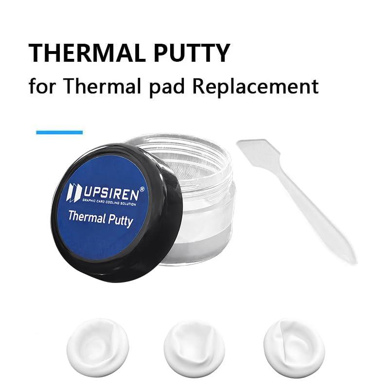 UPSIREN UPSIREN Ultra 16.8w/mk Thermal Putty for VGA GPU IC Processor Rapid Cooling Thermal Pad Replacement Heat Blocking Putty (50g)