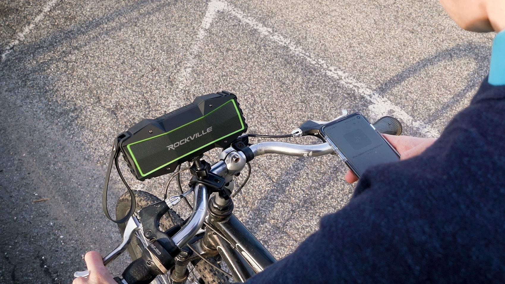 Rockville Rockville Rock Everywhere 15W Portable Bluetooth Speaker, IPX6 Splashproof, TWS Linking, Long Battery Life, for Outdoor and Indoor Use