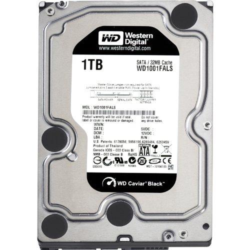 Western Digital Western Digital Caviar Black 1 TB Bulk/OEM Hard Drive 3.5 Inch, 32 MB Cache, 7200 RPM SATA II WD1001FALS