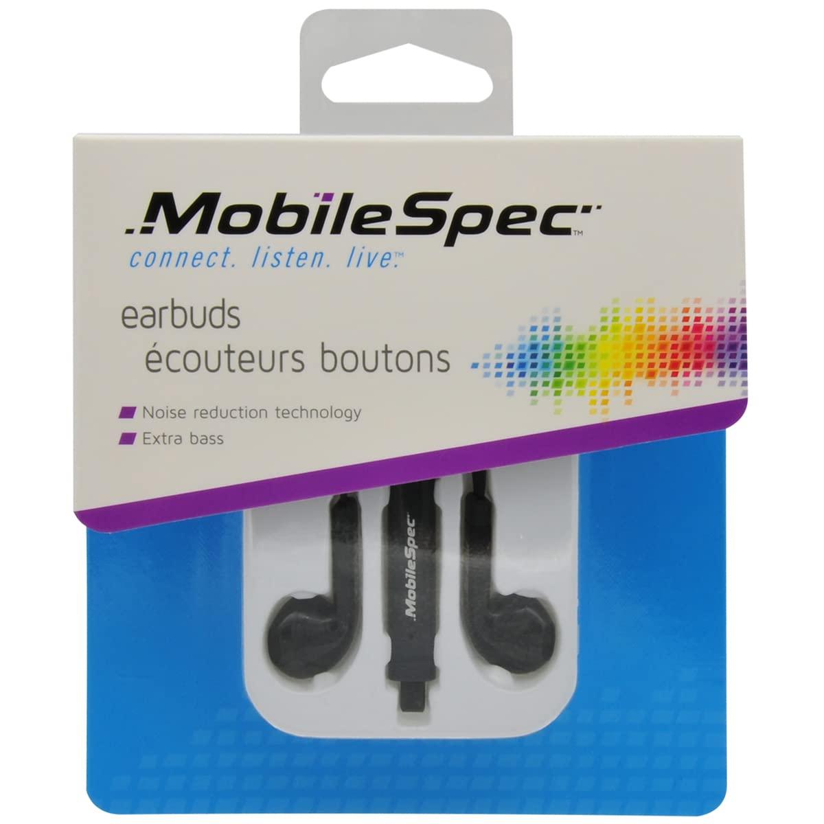 Mobile Spec Mobile Spec Stereo in-Ear Earbuds with in-Line Mic