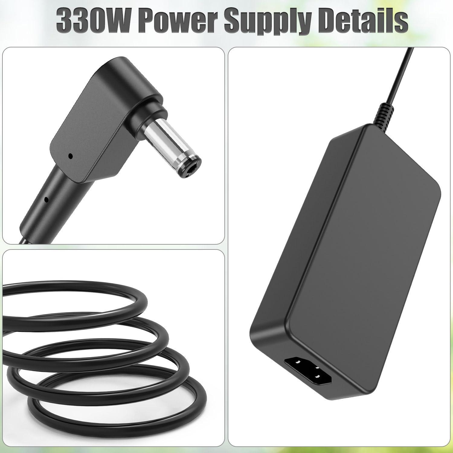 CHLOLMY 330W AC Charger for Acer Predator Helios 18 16 15 PH18-71 PHN16-71 PH16-71 PH3D15 Acer Predator Triton 17 X PTX17-71 Nitro 17 16 15 AN17-51 AN17-41 AN16-41 A20-330P1A Laptop Power Adapter