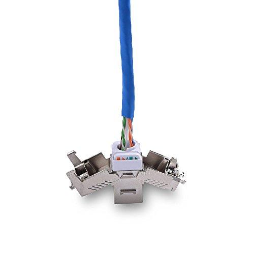 Cable Matters Cable Matters Easy Crimp Tool for Cable Matters Cat6A, Cat 6A Shielded Metal Keystone Jacks
