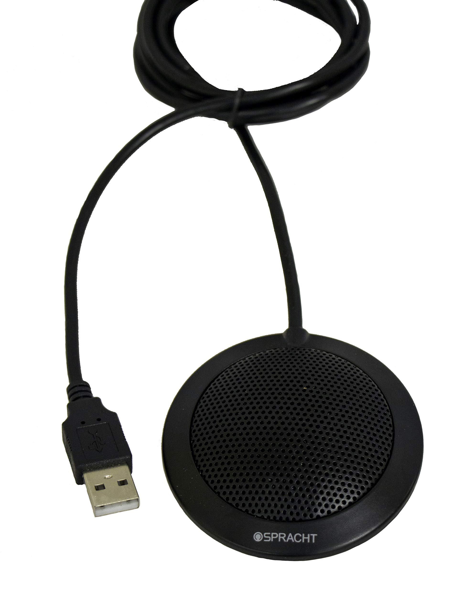 Spracht Spracht MIC-2010 Aura USB Mic Digital USB Microphone, Black