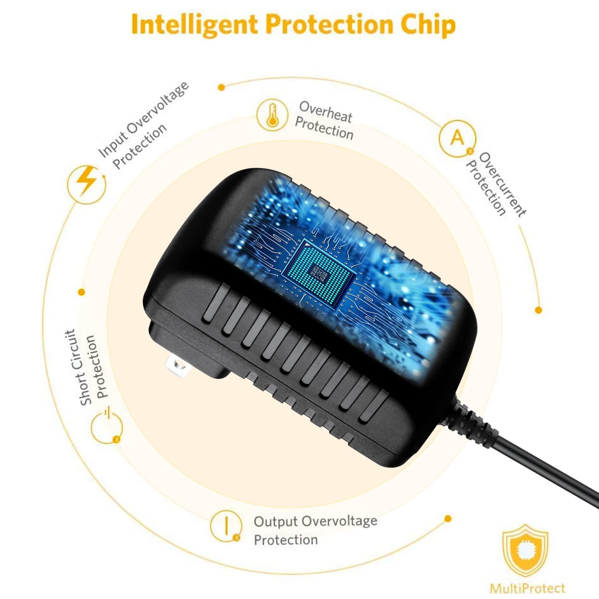 Digipartspower Digipartspower 9V 600MA 9V 0.6A Switching Power AC Adapter Compatible with TP-Link Router