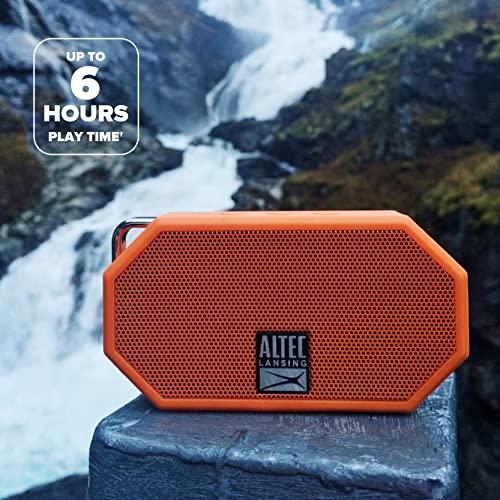 Altec Lansing Altec Lansing Mini H2O - Waterproof Bluetooth Speaker, IP67 Certified & Floats in Water, Compact & Portable Speaker for Hiking, Camping, Pool, and Beach