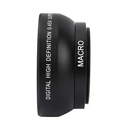 Serounder 0.45X Magnification High Definition Wide Angle Macro Lens for 49mm Mount Camera