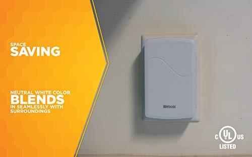 Woods Woods 41261 Space Saving Wall Adapter, 6 Side Entry Outlets