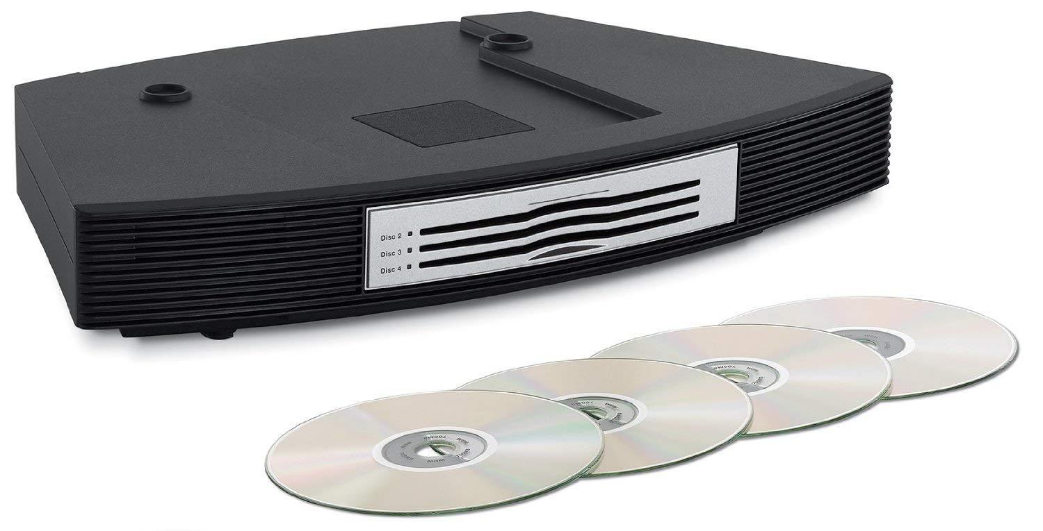 Bose Bose Wave Music System III w/ Multi CD Changer - Graphite Gray, Compatible with Alexa (Renewed)